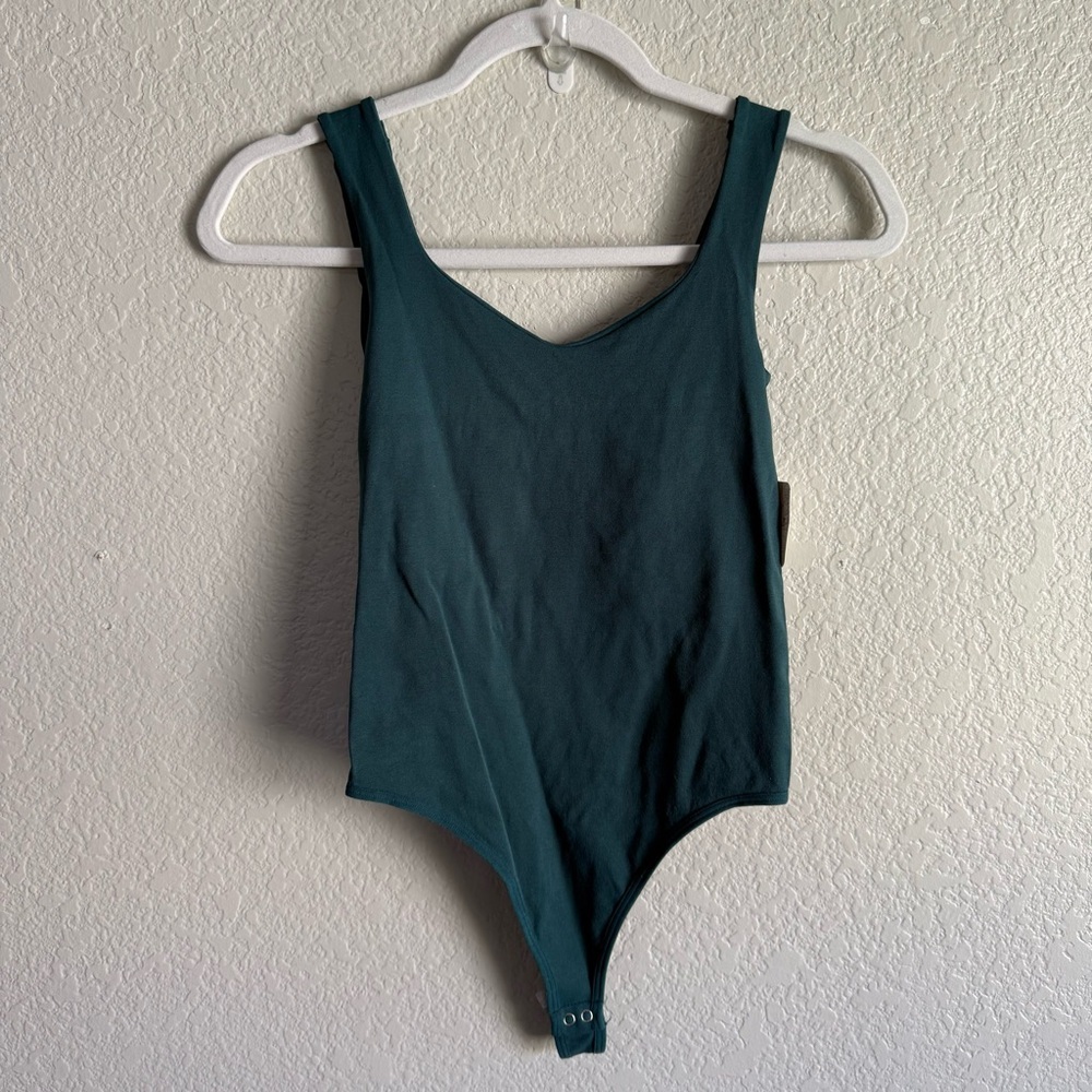 Free People Teal Bodysuit